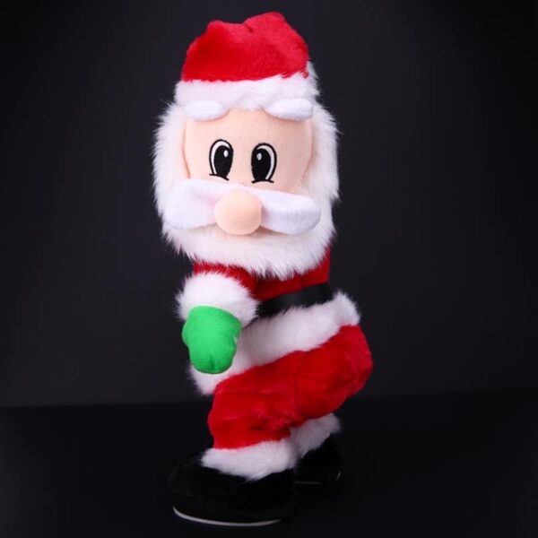 Christmas Electric Twerk Santa Claus Toy Music Dancing Doll Xmas navidad Christmas Gifts Toys Christmas Decorations 3