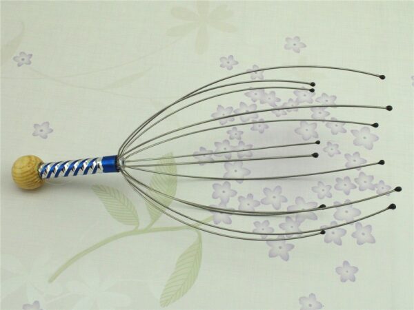 Claw Massager Body Massager Octopus Head Scalp Neck Equipment Stress Release Relax Massage Tens Smertelindring 3