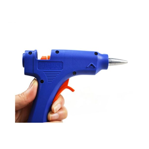 DEKO 20W EU Plug Hot Melt Glue Gun with 7mm Glue Stick Industrial Mini Guns Thermo 3