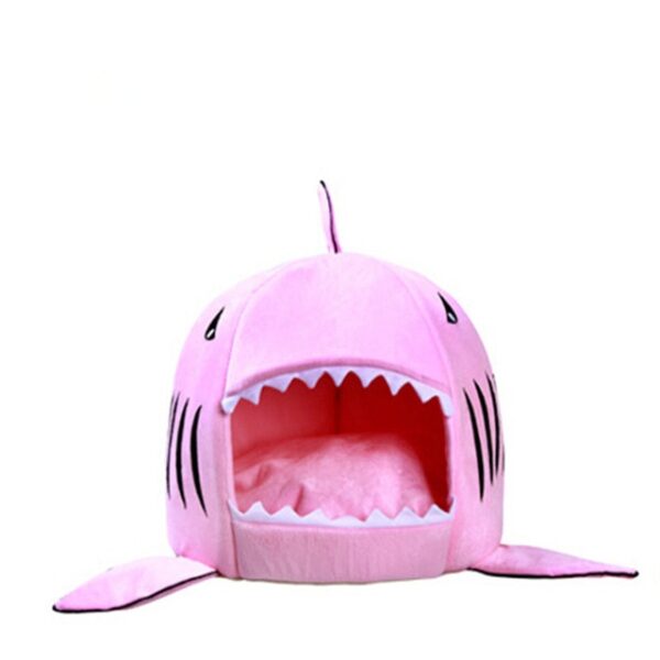 DSOFT Dog House Shark Para sa Dagko nga mga Iro Tent Taas nga kalidad nga Cotton Gamay nga Dog Cat Bed Puppy 2.jpg 640x640 2