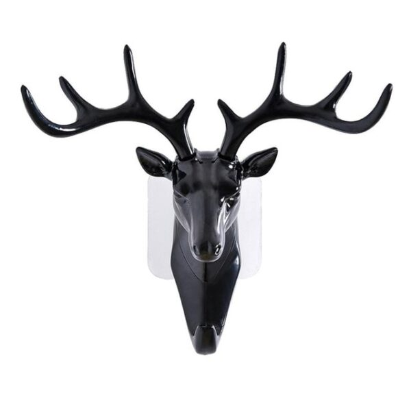 Deer Head Animal Self Adhesive Clothing Display Racks Hook Coat Hanger Cap Room Decor Show Wall 1.jpg 640x640 1