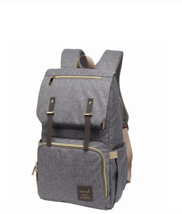Diaper Bag USB Baby Nappy Bag Mummy Daddy Backpack Large Capacity Waterproof Casual Laptop Bag Rechargeable 1.jpg 640x640 510x510 1