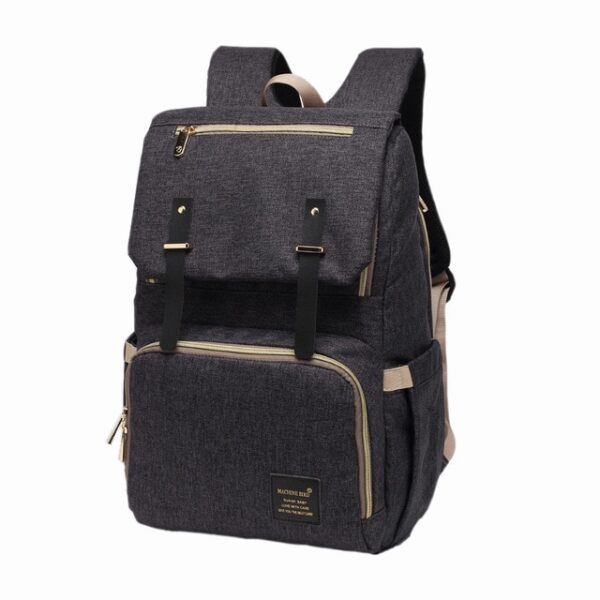 Diaper Bag USB Baby Nappy Bag Mummy Daddy Backpack Dako nga Kapasidad Dili Dili Matubigan Kaswal nga Laptop Bag Rechargeable 5.jpg 640x640 5