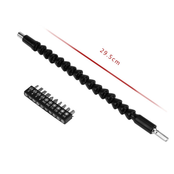 Electronics Drill Flexible Shaft Electronics Drill Extension Connecting Screwdriver Bit Holder 11pcs set Screwdriver Set 1