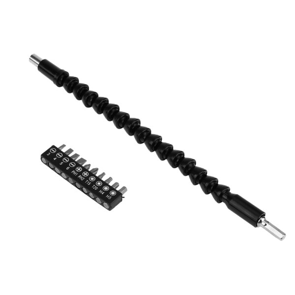 Electronics Drill Flexible Shaft Electronics Drill Extension Connecting Screwdriver Bit Holder 11pcs set Screwdriver Set 3