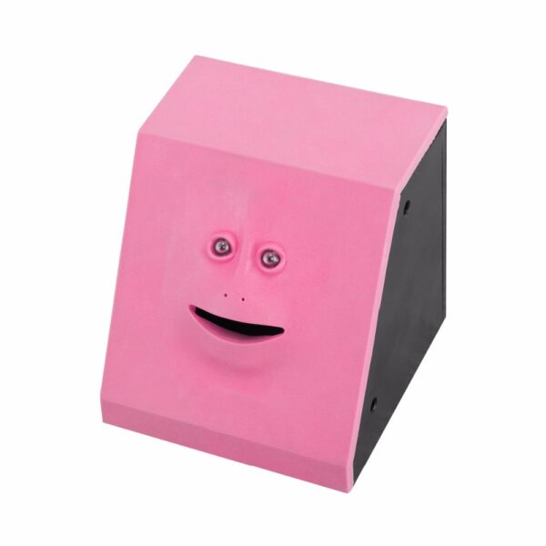 Face Money Eating Box Cute Facebank Piggy Bank Coins Box Money Coin Saving Bank for Children 3