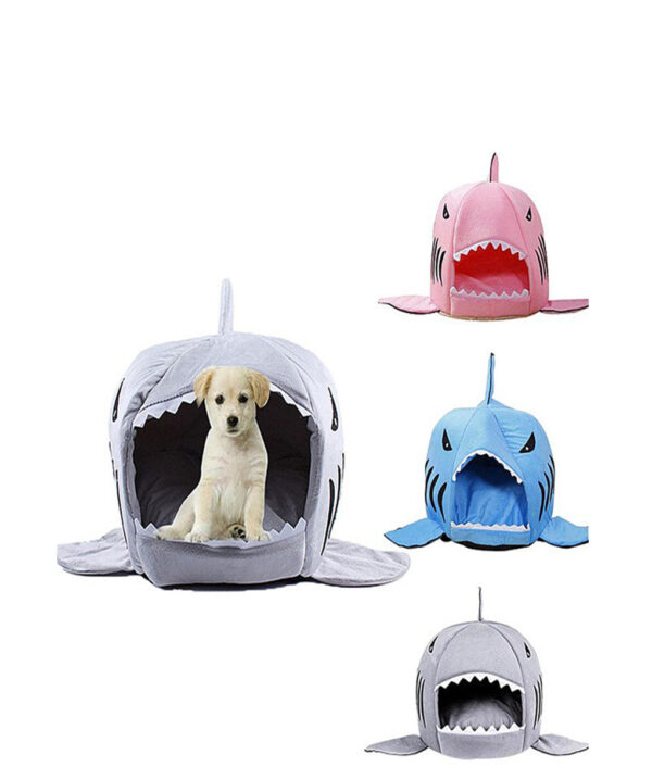 HOT Shark Dog Bed Warm Pet Sleeping Bag Cat Bed Cat House Cama Perro Pet