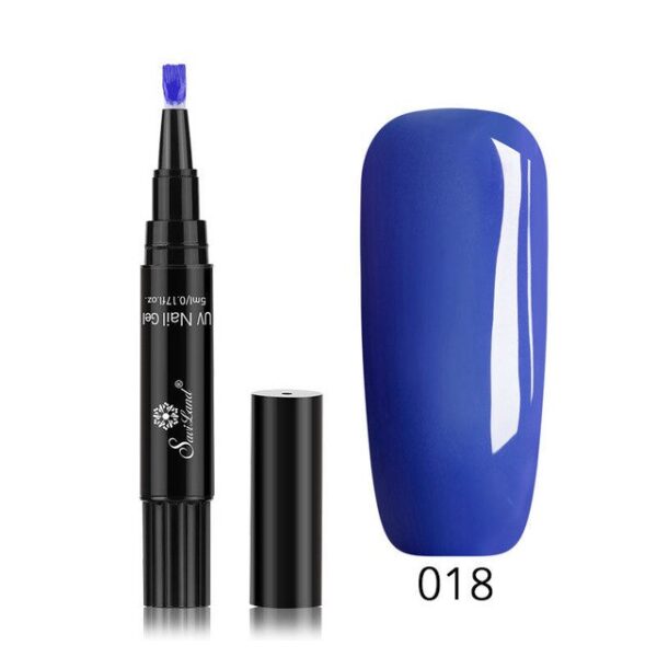 Gbona Gbona 1 Pcs 3 Ni 1 Igbesẹ Gel Varnish Pen 24 awọn awọ 16 Nail Gel 640.jpg 640x16 XNUMX