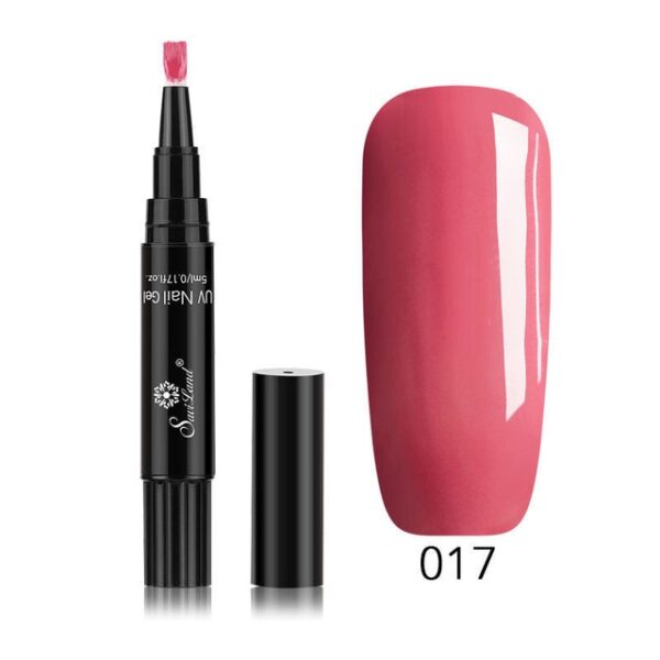 Gbona Gbona 1 Pcs 3 Ni 1 Igbesẹ Gel Varnish Pen 24 awọn awọ 17 Nail Gel 640.jpg 640x17 XNUMX