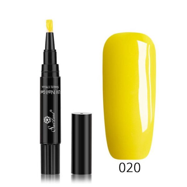 Gbona Gbona 1 Pcs 3 Ni 1 Igbesẹ Gel Varnish Pen 24 awọn awọ 19 Nail Gel 640.jpg 640x19 XNUMX