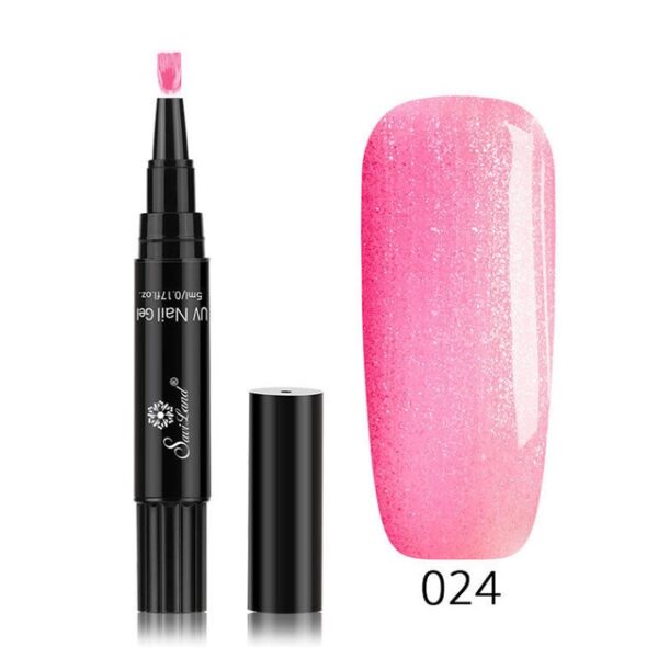 Gbona Gbona 1 Pcs 3 Ni 1 Igbesẹ Gel Varnish Pen 24 awọn awọ 23 Nail Gel 640.jpg 640x23 XNUMX