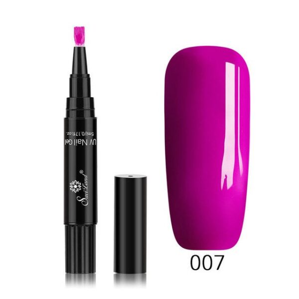 Gbona Gbona 1 Pcs 3 Ni 1 Igbesẹ Gel Varnish Pen 24 awọn awọ 6 Nail Gel 640.jpg 640x6 XNUMX