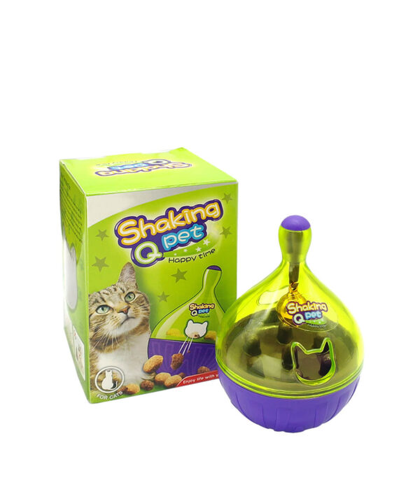 Interaktivna mačka IQ tretirajte igračku s loptom Pametnije igračke za kućne ljubimce Hrana Dozir za hranu za mačke 12 1