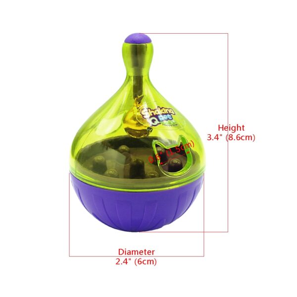 Interactive Cat IQ Treat Ball Toy Smarter Pet Toys Food Ball Food Dispenser For Cats Playing 14