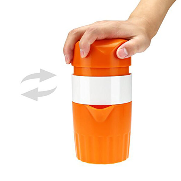 LUCOG Portable Manual Lemon Juicer Mini Fruit Juicer Hand Lemon Orange Citrus Squeezer Big Capacity Mini 2