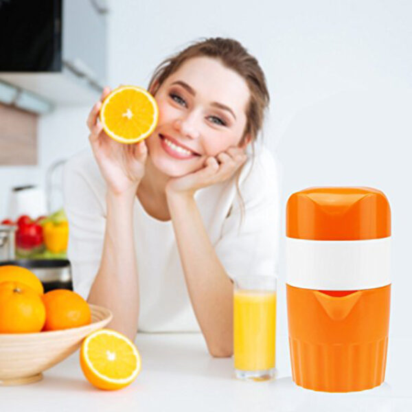 LUCOG Portable Manual Lemon Juicer Mini Fruit Juicer Hand Lemon Orange Citrus Squeezer Big Capacity Mini 5