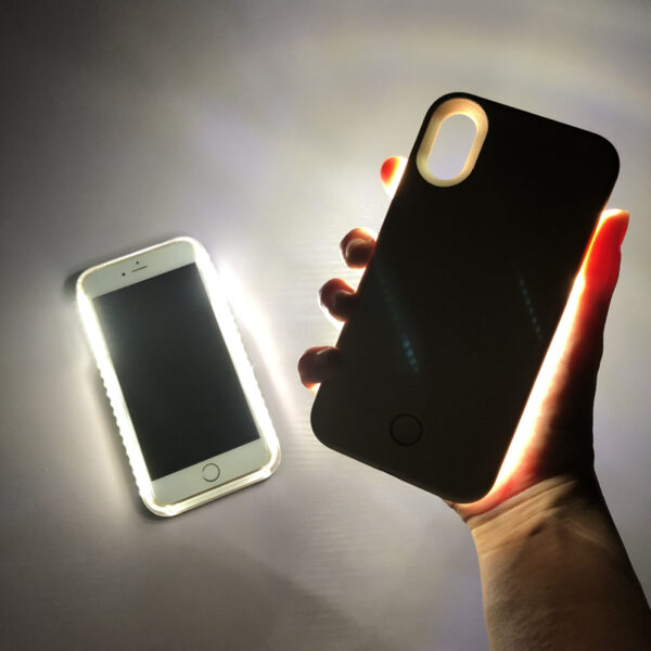 Light Glow Phone Case For iPhone x Case Photo Fill Light Artifact For iPhone 7 plus 3