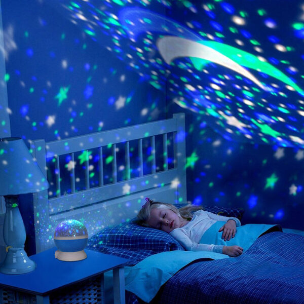 Lightme Stars Starry Sky LED Night Light Projector Moon Lamp Battery USB Kids Gifts Children Bedroom 2