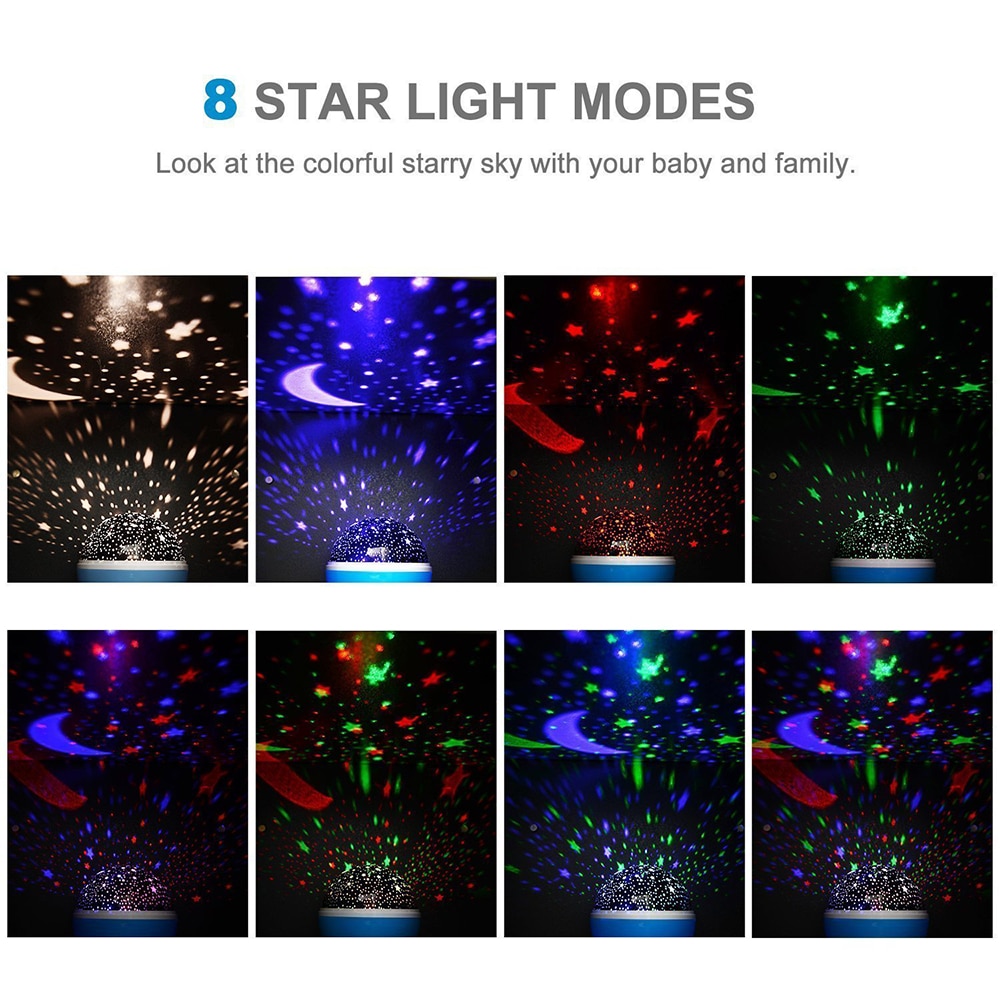 Starry Sky Led Light Projector Set A Good Atmosphere To Your House