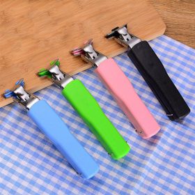 Hot Plate Tong Bowl Pan Clamp Dish Gripper Clamp Holder (Random Color) - image 2
