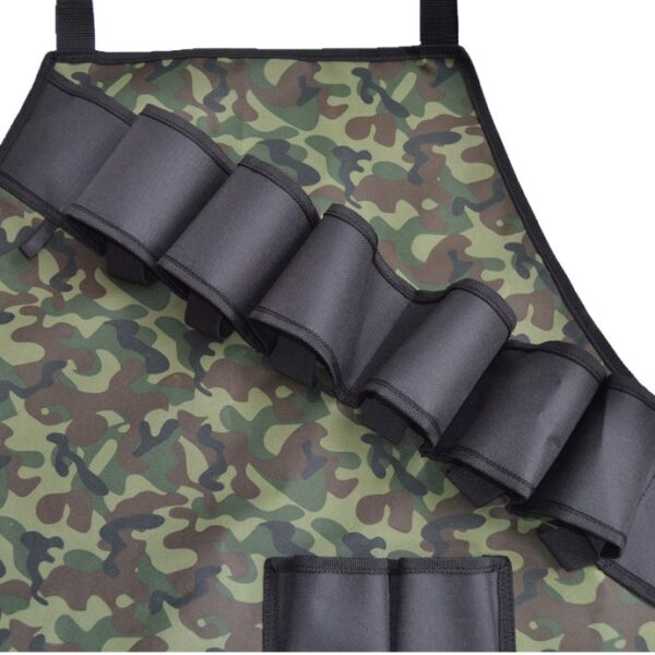 Multi Pockets Camouflage Aprons Custumized Oxford Wear resistant Polyester Aprons Outdoor Drink Food Camping BBQ Tool 3