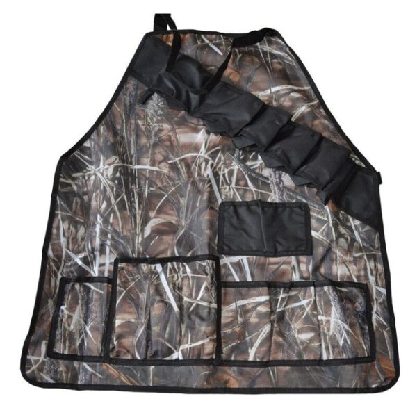 Multi Pockets Camouflage Aprons Custumized Oxford Wear resistant Polyester Aprons Outdoor Drink Food Camping BBQ