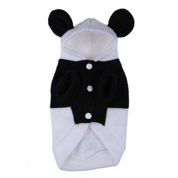Novi jesenski zimski proizvodi za kućne ljubimce Runo Panda Štene Pseća odjeća Pulover Topli kaput Kostim Odjeća maskote