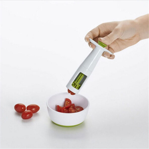 New Good Grips Grape Tomato And Cherry Slicer Kitchen Vegetable Fruit Cutter Tools Auxiliary Baby Food 1