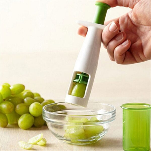 New Good Grips Grape Tomato And Cherry Slicer Kitchen Vegetable Fruit Cutter Tools Auxiliary Baby Food