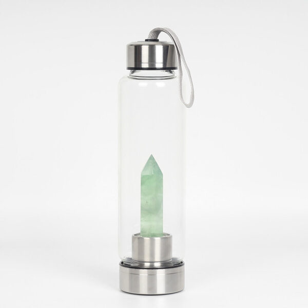 ထုတ်ကုန်အသစ် သဘာဝ Quartz Gemstone Crystal Glass Elixir Water Bottle Point 7.jpg 640x640 7