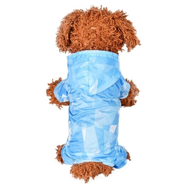 Pet Dog Rain Coat jacket Waterproof Sun Protection Dog Clothes Raincoat Clothes For Small Dogs Chihuahua 2