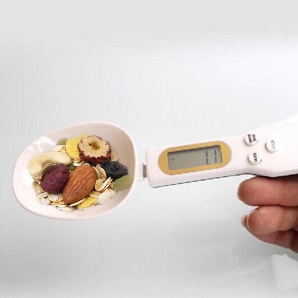 Portable 500g 0 1g Precise Digital Kitchen Measuring Spoons Electronic Spoon Weight Volumn Food LCD Display 4