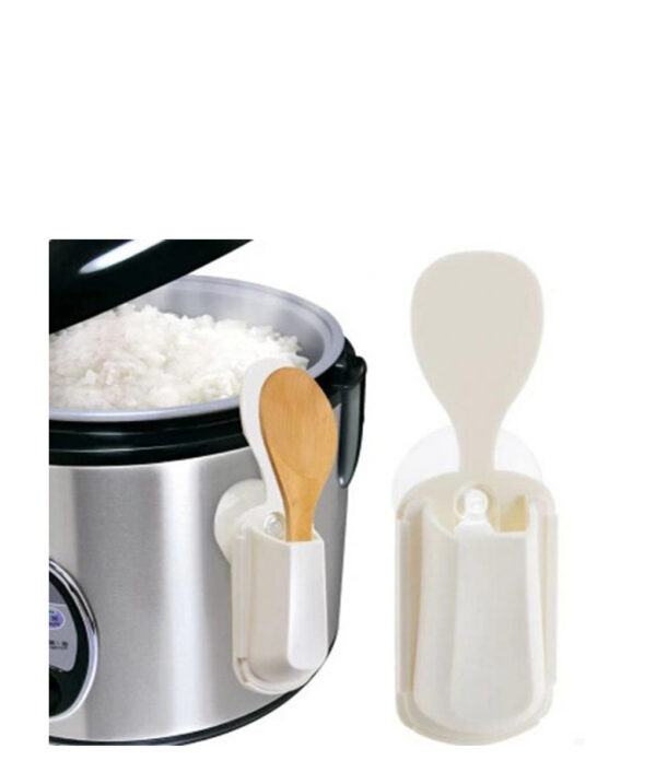 Portable Rice Cooker Spoon Holder Kitchen Organizer Tools Rice Spoon Stand 510x510 1