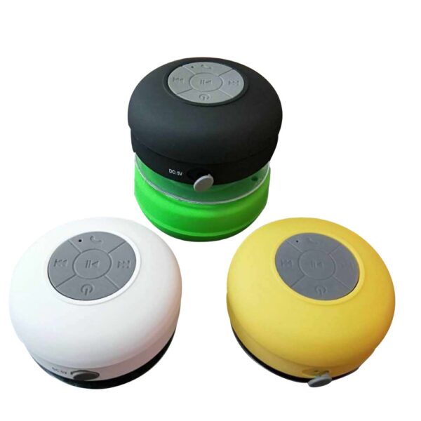 Portabel Nirkabel Bluetooth Speaker Mini Tahan Air Shower Speaker untuk iPhone MP3 Hand Free Car Speaker Bluetooth