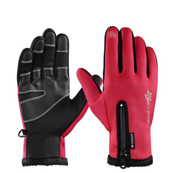 ROCKBROS Thermal Ski Gloves Winter Fleece Waterproof Snowboard Gloves Snow Motorcycle Skiing Gloves Sportswear Audlt Kids 1.jpg 640x640 1