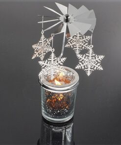 Romantic Rotary Spinning Tealight Candle Metal Tea Light Holder Carousel Home Decoration 9.jpg 640x640 9