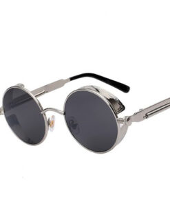 Okrugle metalne sunčane naočale Steampunk Muške ženske modne naočale Brand Designer Retro Vintage sunčane naočale UV400 3 510x510 1