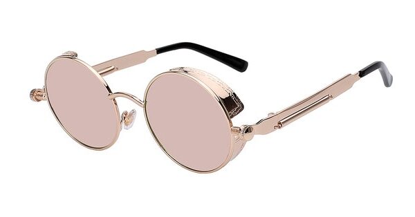 Round Metal Sunglasses Steampunk Men Women Fashion Glasses Brand Designer Retro Vintage Sunglasses UV400 5.jpg 640x640 5