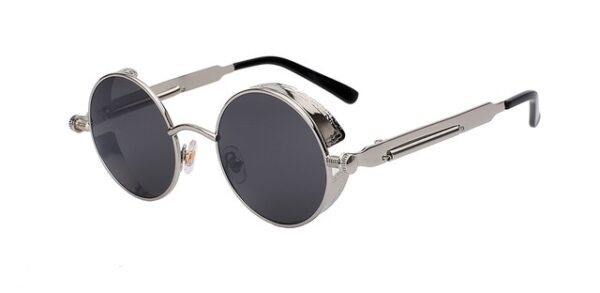 Round Metal Sunglasses Steampunk Men Women Fashion Glasses Brand Designer Retro Vintage Sunglasses UV400 8.jpg 640x640 8