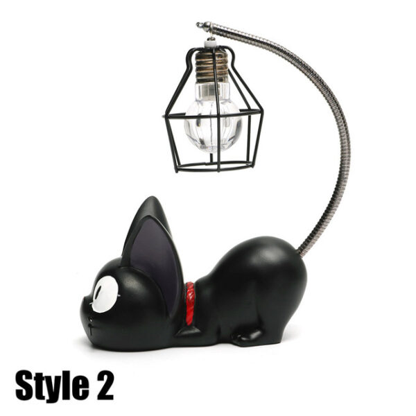 Smuxi C reative Resin Cat Animal Night Light Ornaments Home Dekorasyon Regalo Gamay nga Cat Nursery Lamp 1.jpg 640x640 1