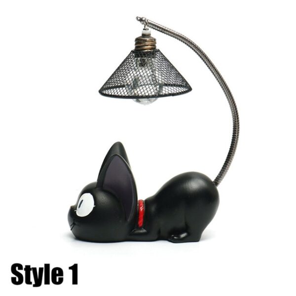 Smuxi C reative Resin Cat Animal Night Light Ornaments Home Dekorasyon Regalo Gamay Cat Nursery