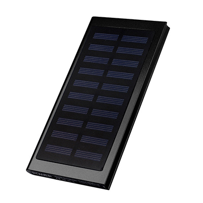 Solarna 20000mah Power Bank prijenosna ultra tanka polimerna Powerbank baterija sa LED svjetlom