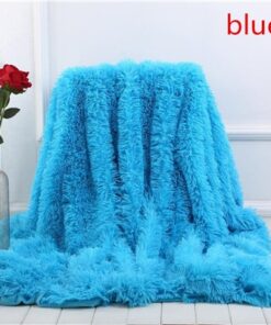 Super Soft Long Shaggy Fuzzy Fur Faux Fur Warm Elegant Cozy With Fluffy Sherpa Throw Blanket 29.jpg 640x640 29