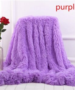 Super Soft Long Shaggy Fuzzy Fur Faux Fur Warm Elegant Cozy With Fluffy Sherpa Throw Blanket 37.jpg 640x640 37