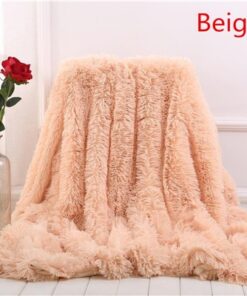 Super Soft Long Shaggy Fuzzy Fur Faux Fur Warm Elegant Cozy With Fluffy Sherpa Throw Blanket 38.jpg 640x640 38