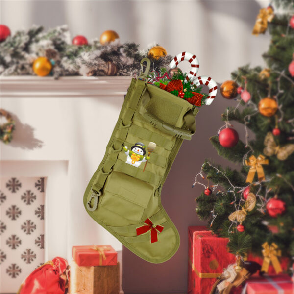 Taktička božićna čarapa Vojna municija Bullet Bag Božićne čarape Torba za pohranu vrećica za časopis za lov na poklone 1