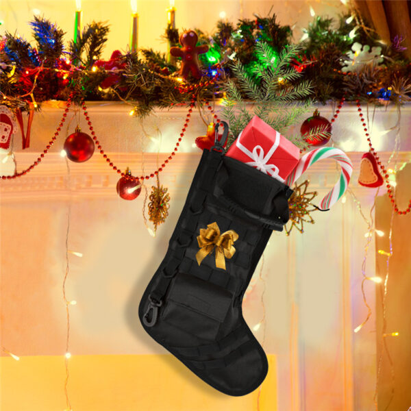 Tactical Christmas Stocking Military Ammo Bullet Bag Christmas SocksStorage Bag For Gift Hunting Magazine Pouches 2