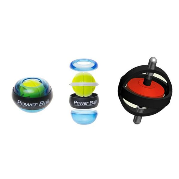 Trainer Relax Gyroscope Ball High Quality Wrist Muscle Power Ball Gyro Arm Exerciser Strengthener LED Fitness 4