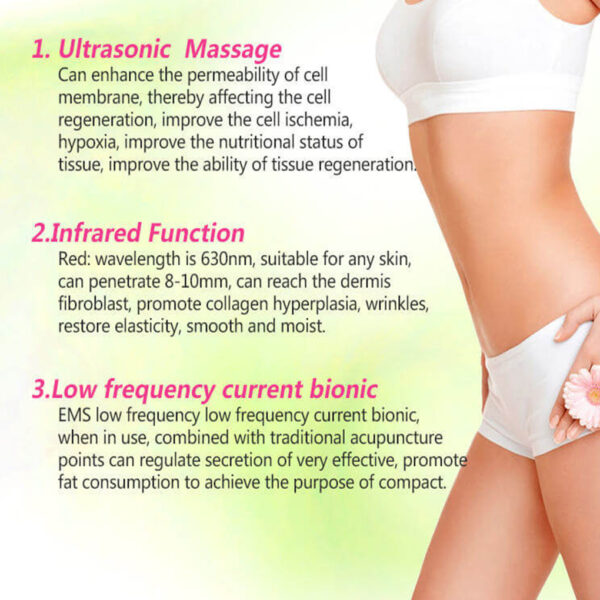 Ultrasound Cavitation EMS Body Slimming Massager Weight Loss Lipo Anti Cellulite Fat Burner Galvanic Infrared Ultrasonic 1