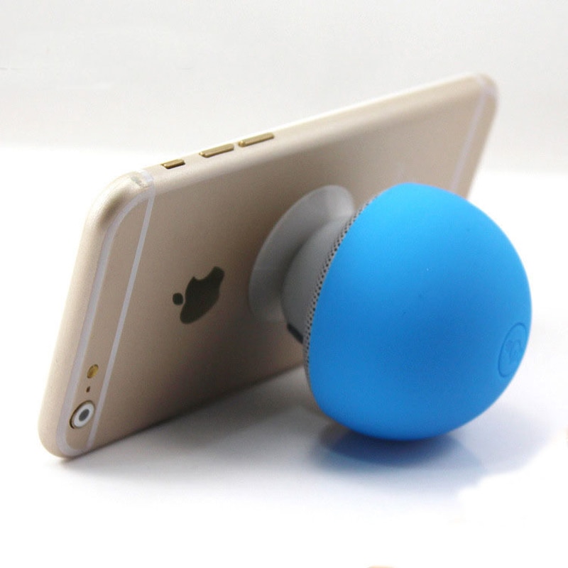 Mini Bluetooth Mushroom Stereo Speaker Waterproof Music Player Audio Mobile EJ 